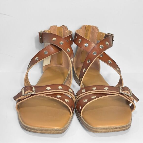Time and Tru Womens Studded Gladiator Sandal Size 10 Vacation Summer - Picture 6 of 8
